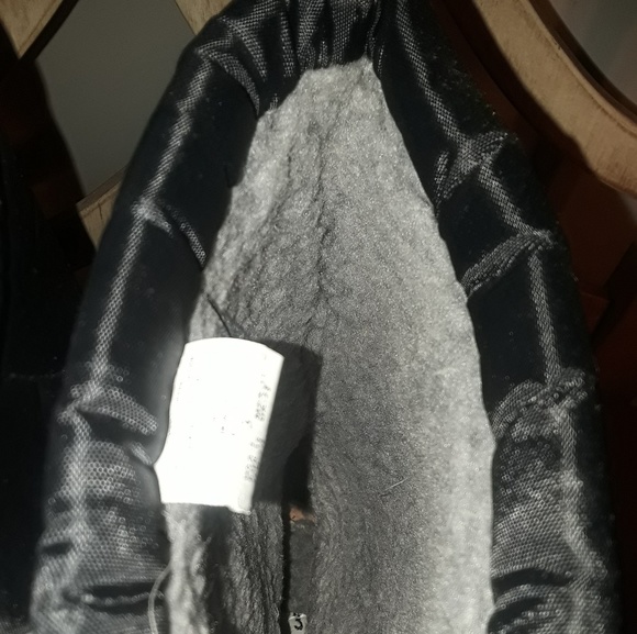 Blue Winter Rain / Snow Boots Youth Size 3 - Picture 4 of 5